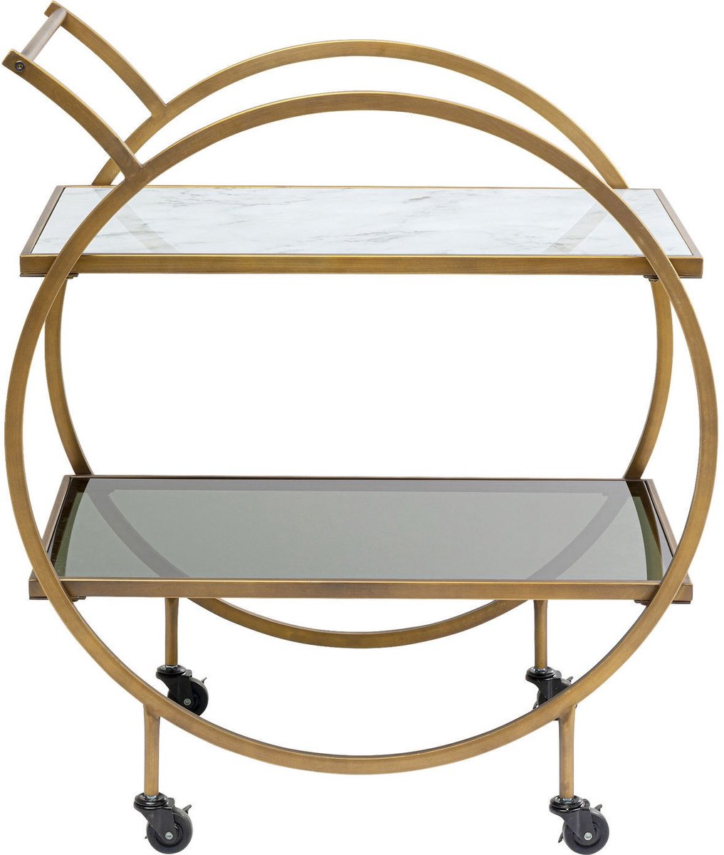 Kare Trolley Loft Brass