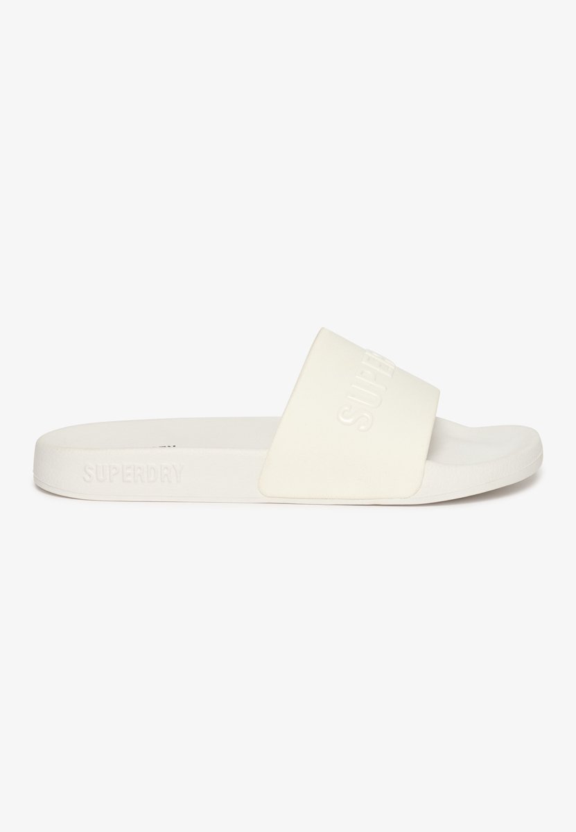 Superdry CODE Logo badslippers Dames Slippers Optic/optic
