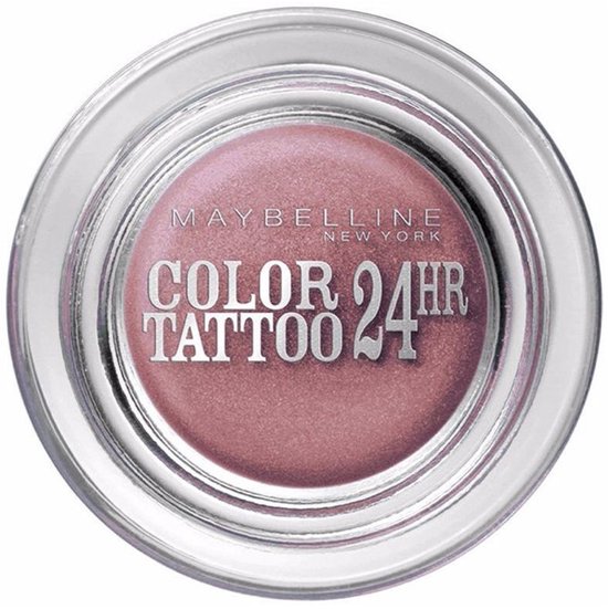 Maybelline New York - Color Tattoo 24H - 65 Pink Gold - Roze - Langhoudende Crème Oogschaduw - 53 gr.