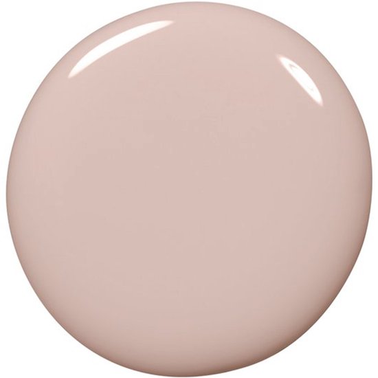 Een druppel taupe Essie nagellak.