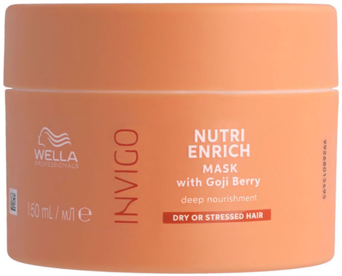 Bol.com Wella Professionals Invigo Nutri Enrich Masker Droog Haar - Beschadigd Haar - 150 ml aanbieding