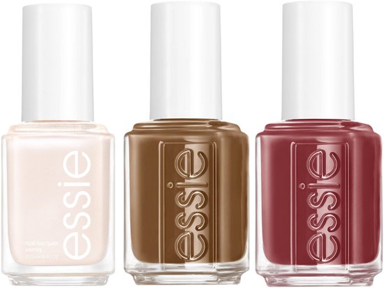Essie - Set van 3 Nagellakken 861 Imported Bubbly / 867 Off The Grid 872 Rooting For You