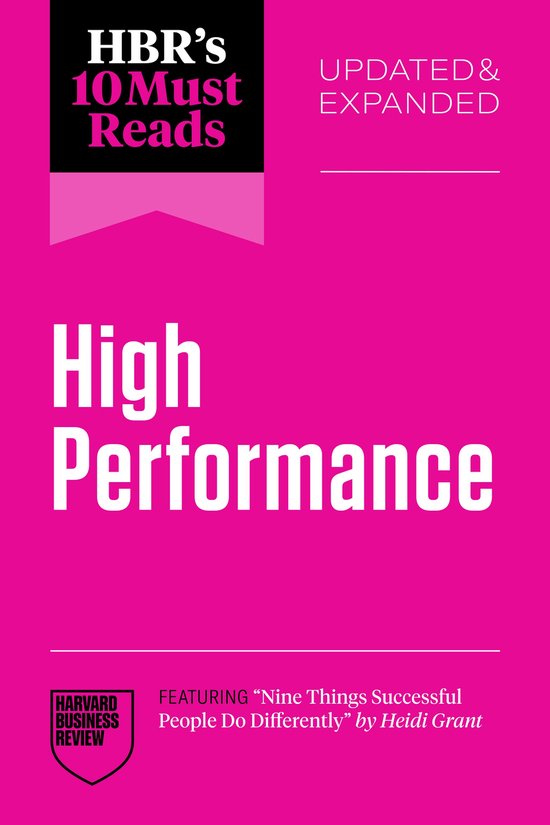 HBR's 10 Must Reads- HBR's 10 Must Reads on High Performance ... - cover