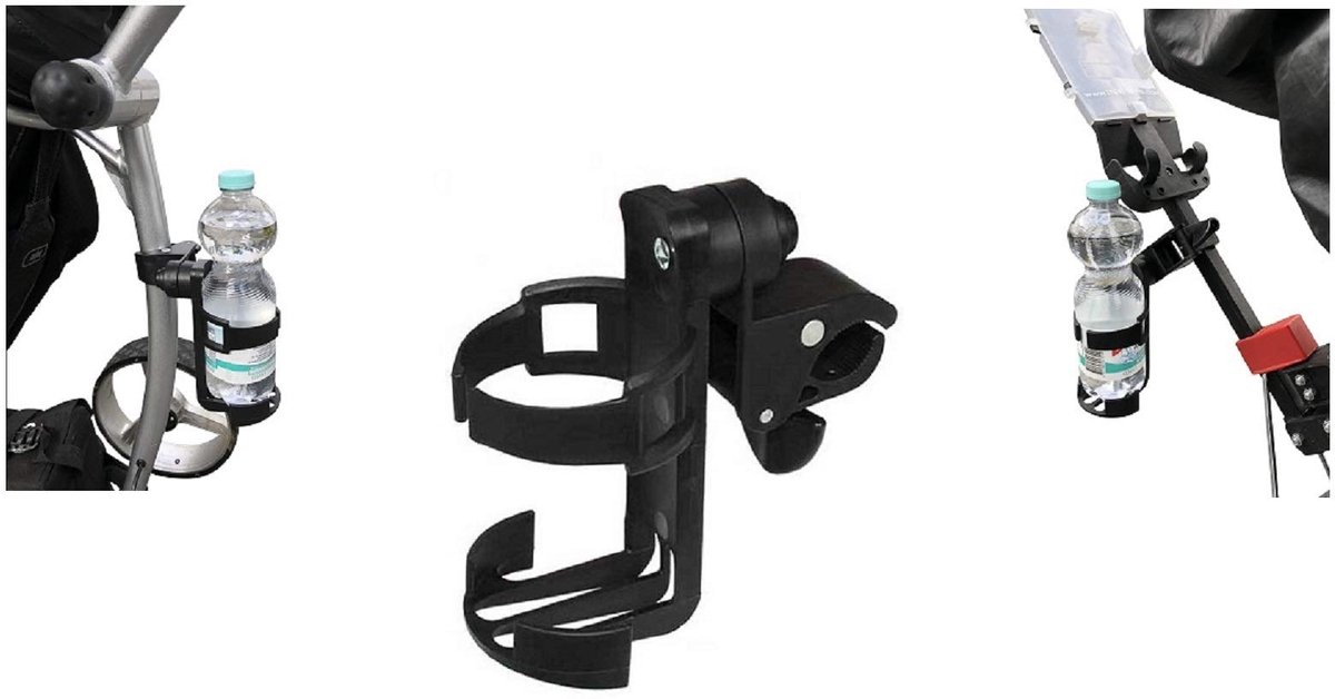 Ibenzoa® Universele Golftrolley Bekerhouder voor Flessen en Blikken, Gemakkelijk te Bevestigen Accessoire
