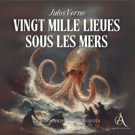 Vingt mille lieues sous les mers - Livre Audio - cover