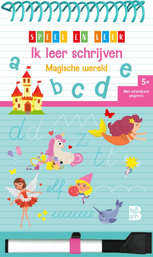 Ik leer schrijven Magische wereld - cover