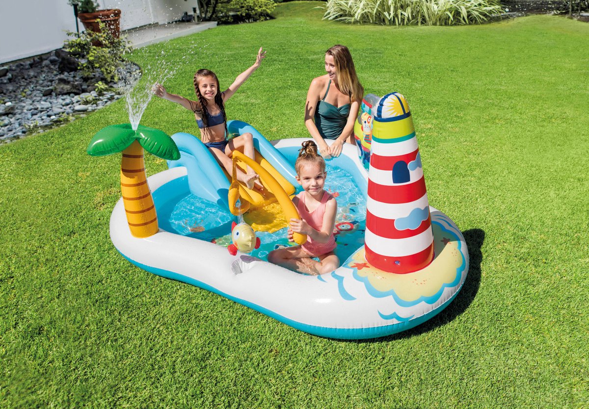 Intex Playcenter Fishing Fun opblaaszwembad