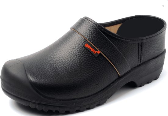 Gevavi Next 1240 00 Closed S3 Black Shoe Clogs PU Unisexe
