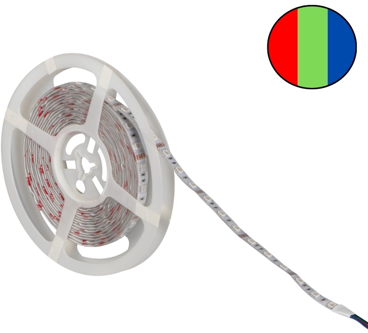 Dimbare LED Strip RGB 120 LEDs/m 12VDC IP65 5M - Kanlux