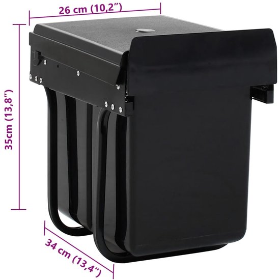 Decoways - Luifel handmatig uittrekbaar 400 cm crème