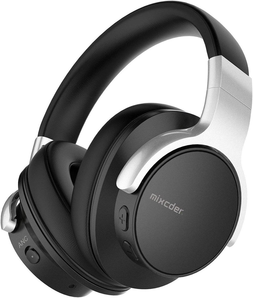Draadloze Over-Ear Bluetooth Koptelefoon met Ruisonderdrukking en CVC Microfoon - Zwart