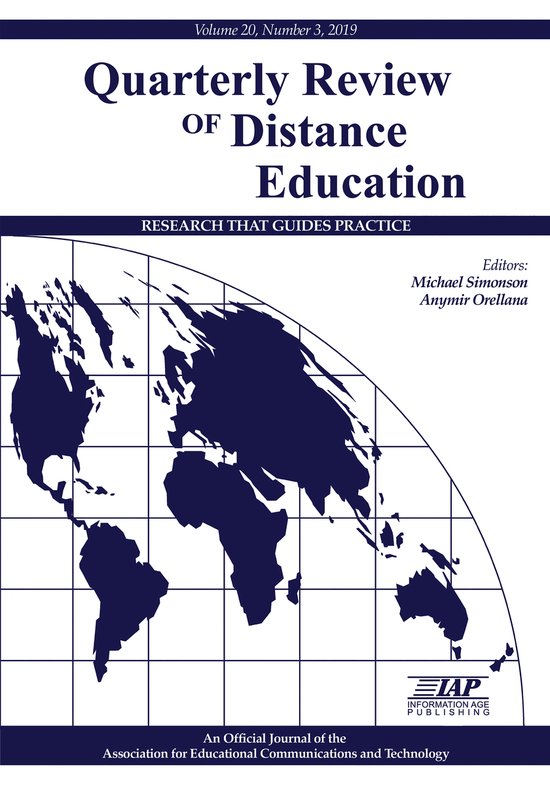 Quarterly Review of Distance Education Journal- Quarterly Re ... - cover