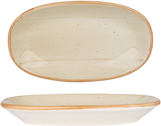 Bol De Service Bonna - Odette - Porcelaine - 19x11 Cm
