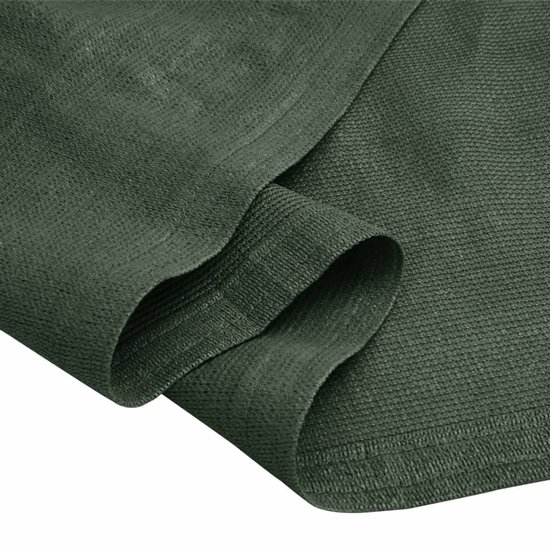 vidaXL - Tenttapijt - 250x600 - cm - HDPE - groen van Merkloos — afbeelding 4