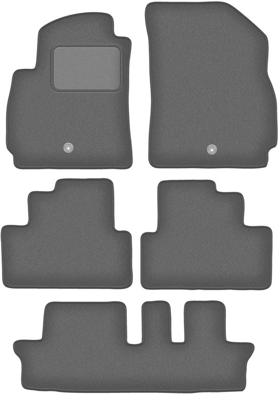 Grafiet automatten voor: Chevrolet Orlando I 7-zitter (2011-2015)
