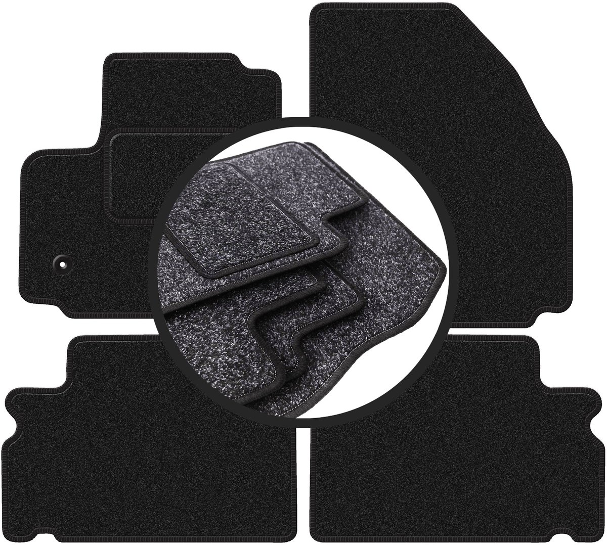 ANTHRA automatten voor: Ford S-MAX MK1 minivan (2012-2015)