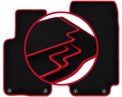 CARLUX-RED automatten voor: BMW Z3 E36/8 coupé (1997-2002)