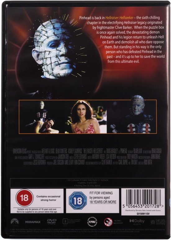 Hellraiser 6 - Hellseeker (DVD)