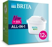 Brita Cartouches Filtrantes MAXTRA PRO – Pack de 12 – Filtres à eau contre les PFAS, le calcaire et le chlore