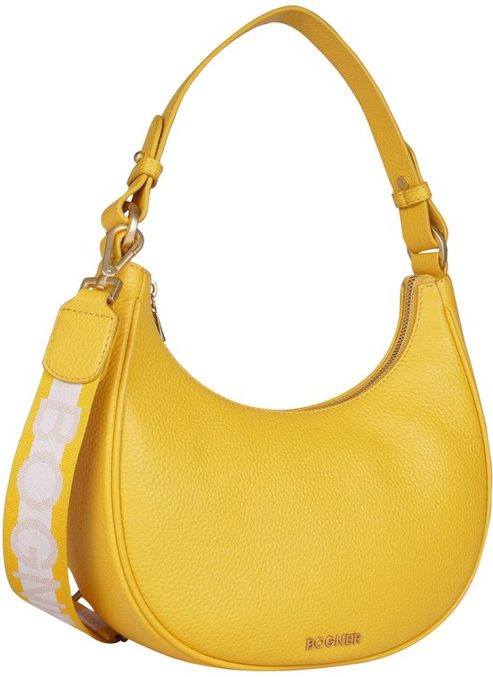 Bogner Sac à épaule bandoulière Andermatt Melene Hobo Yellow Jaune
