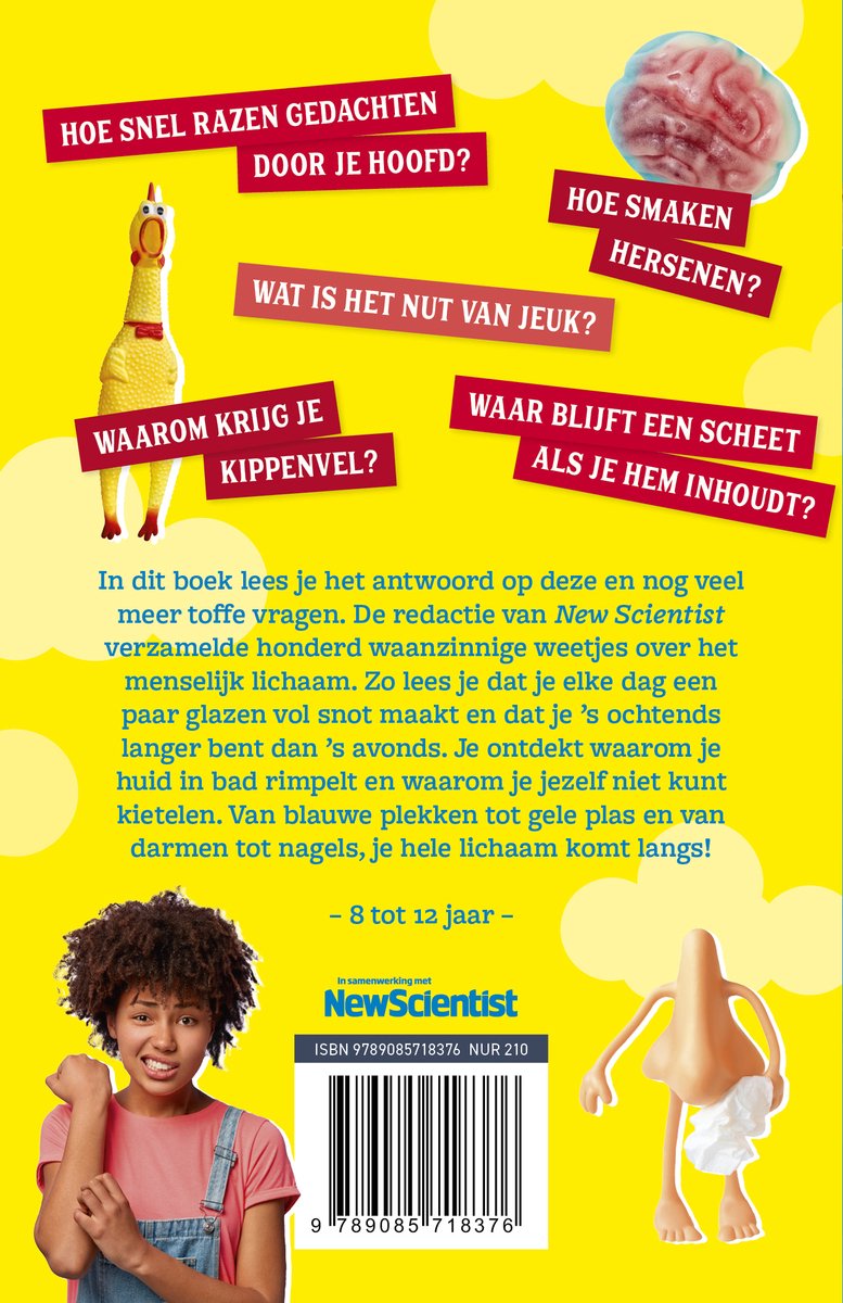 100 waanzinnige weetjes 2 - Waar blijft een scheet als je hem inhoudt? - back cover