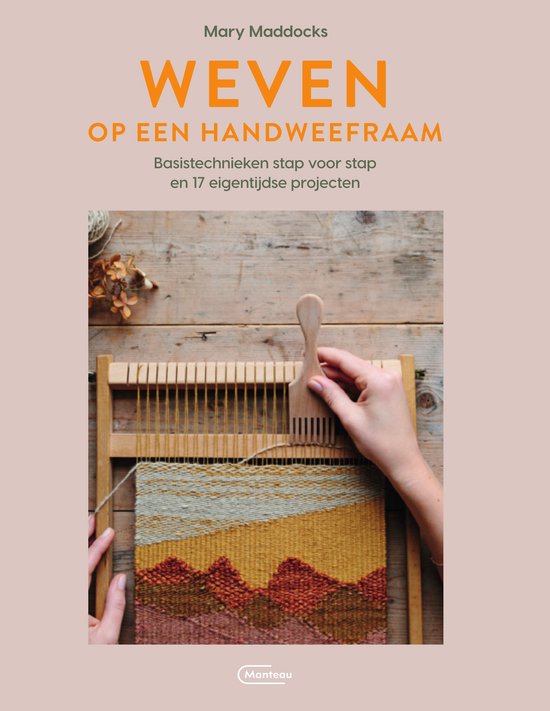 Weven op een handweefraam - cover