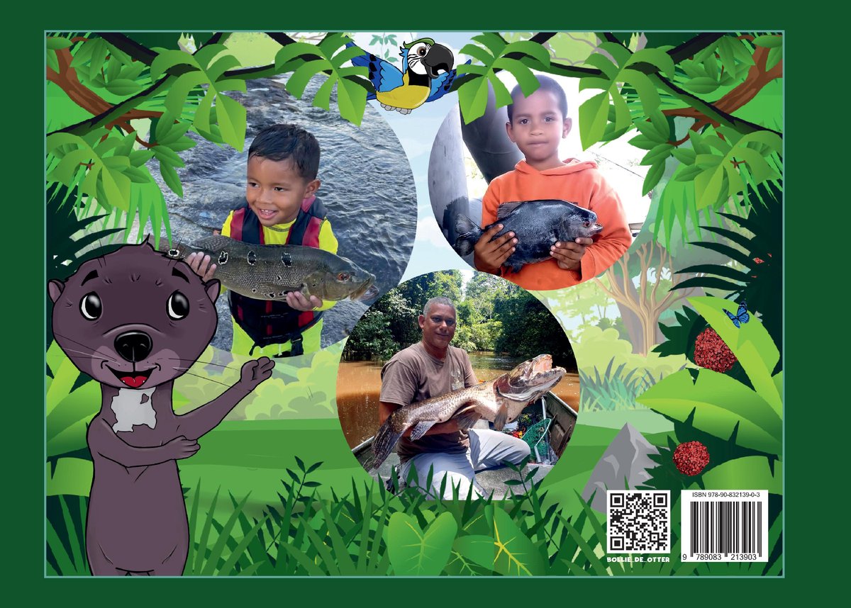 De avonturen van Bollie de Otter - back cover