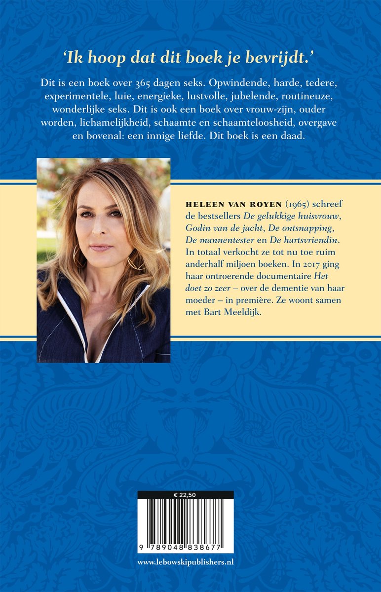 Sexdagboek - back cover