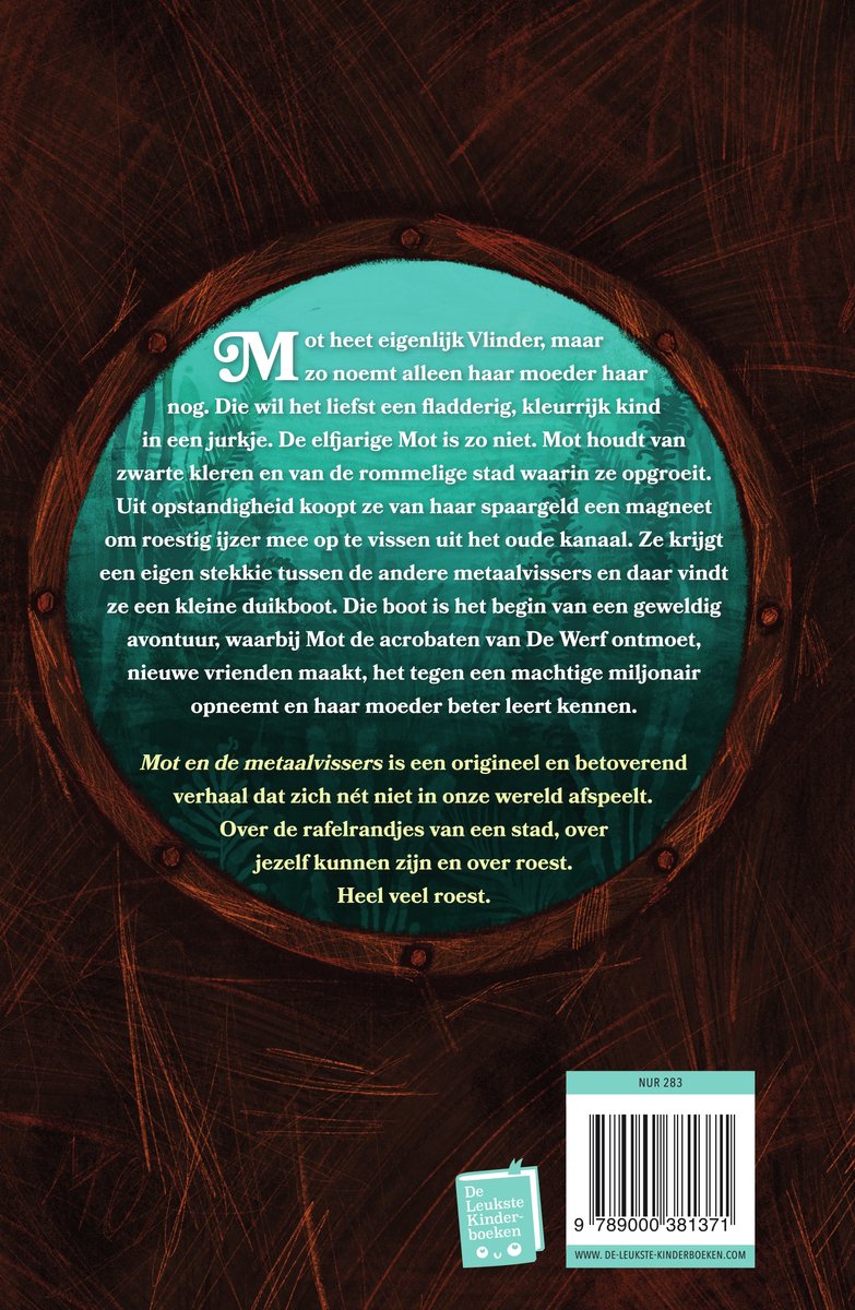 Mot en de metaalvissers - back cover