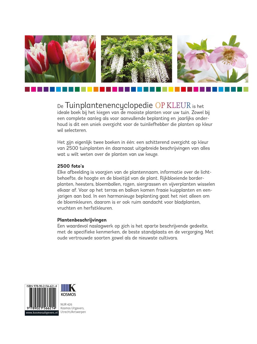 Tuinplantenencyclopedie op kleur - back cover