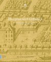 Omslag van het boek 'Huygens and Hofwijck' met een antieke tekening van een kasteel en tuin.