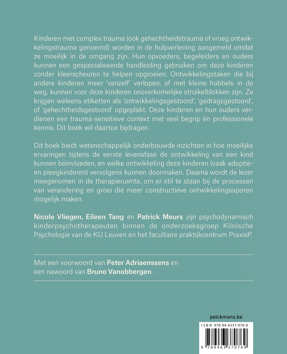 Van kwetsuur naar litteken - back cover