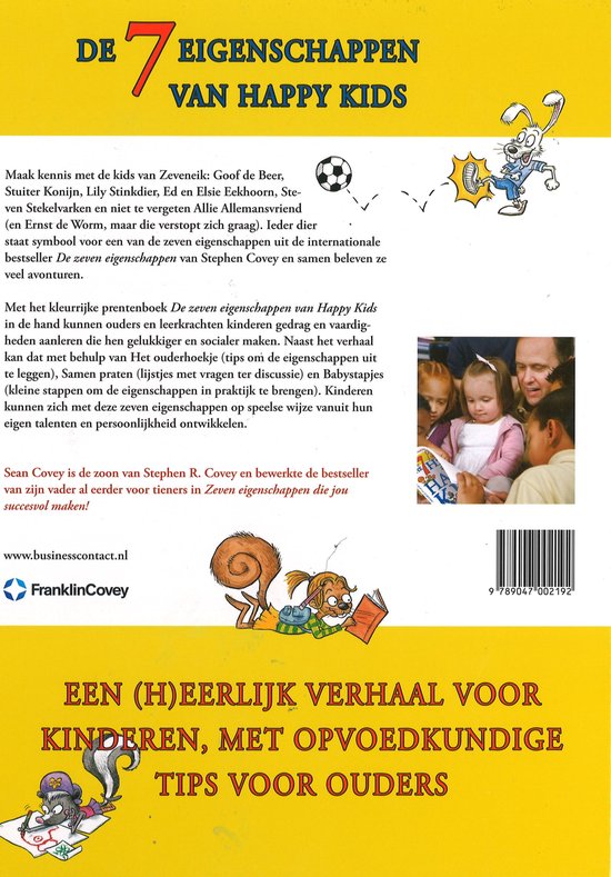 De zeven eigenschappen van Happy Kids