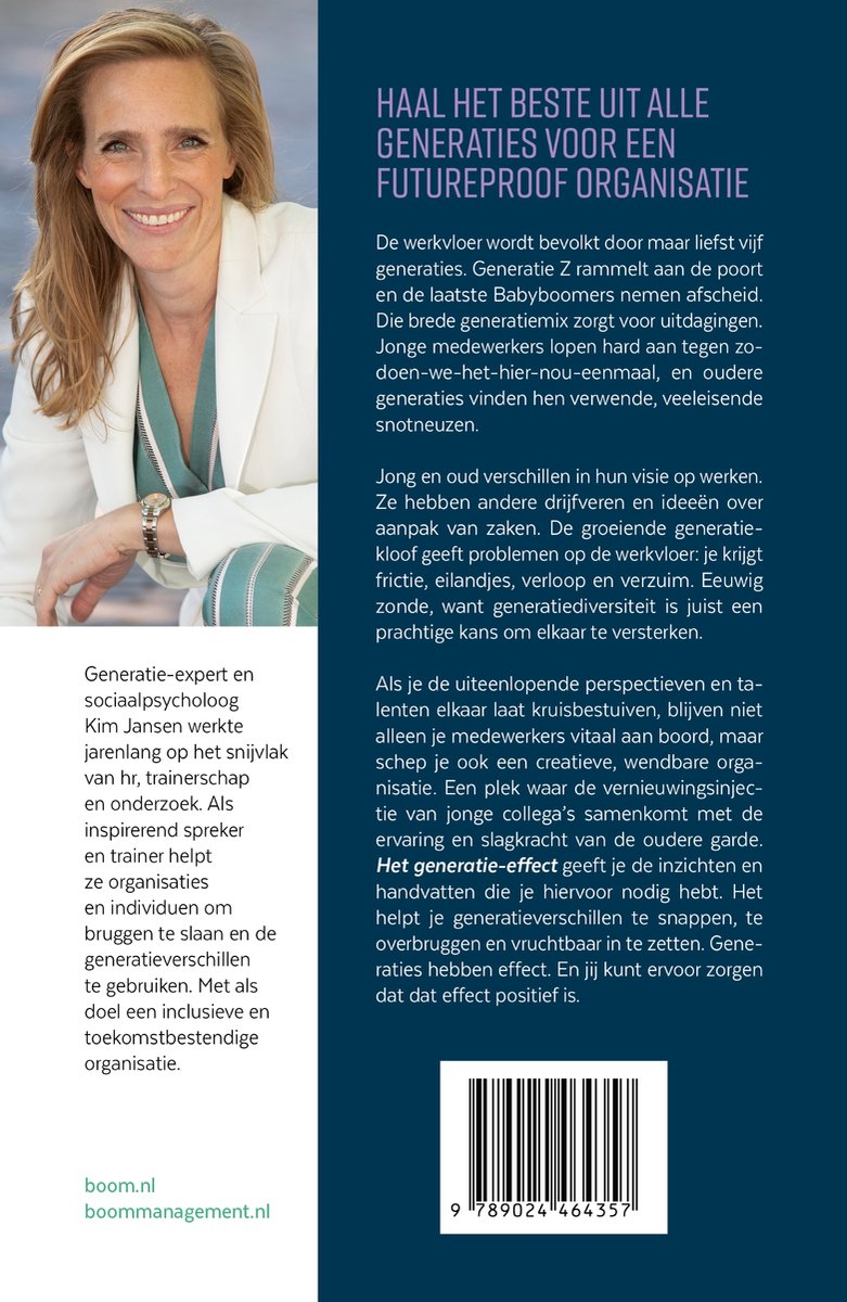 Het generatie-effect - back cover
