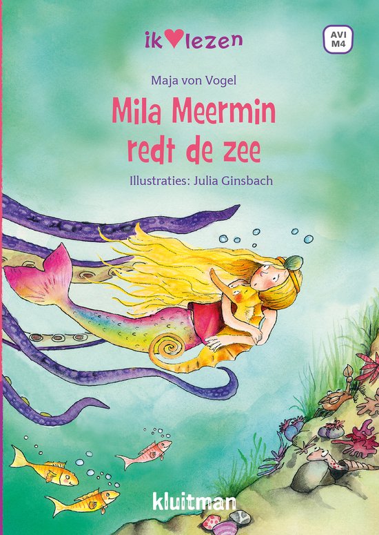Ik  lezen - Mila Meermin redt de zee - cover