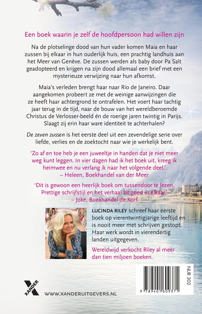 De zeven zussen 1 - De zeven zussen - back cover