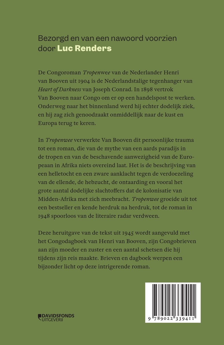 Tropenwee - back cover