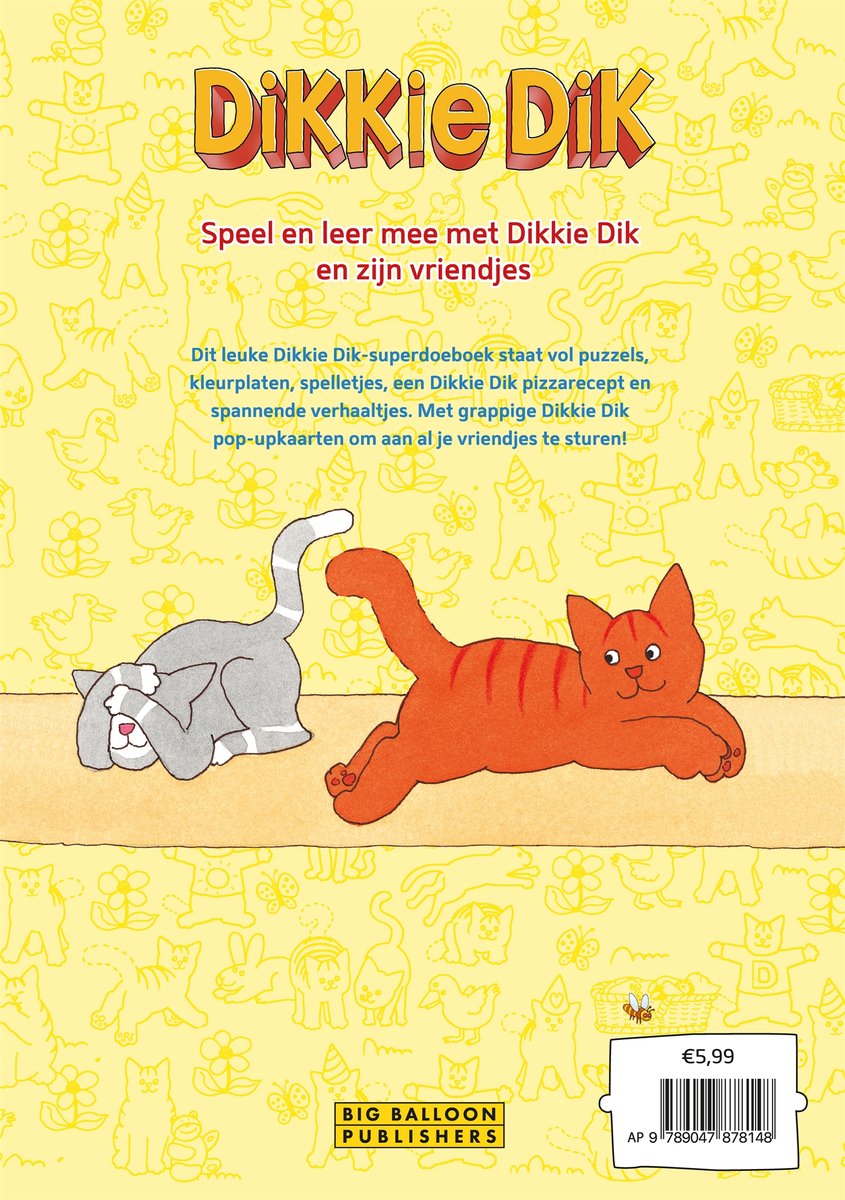 Dikkie Dik - Dikkie Dik superdoeboek — cadeau in Boeken - foto 2