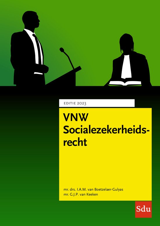 Educatieve wettenverzameling - VNW Socialezekerheidsrecht 20 ... - cover