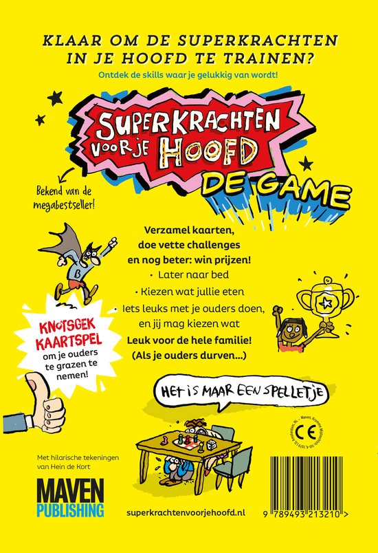 Superkrachten voor je hoofd: De game - Educatief kaartspel