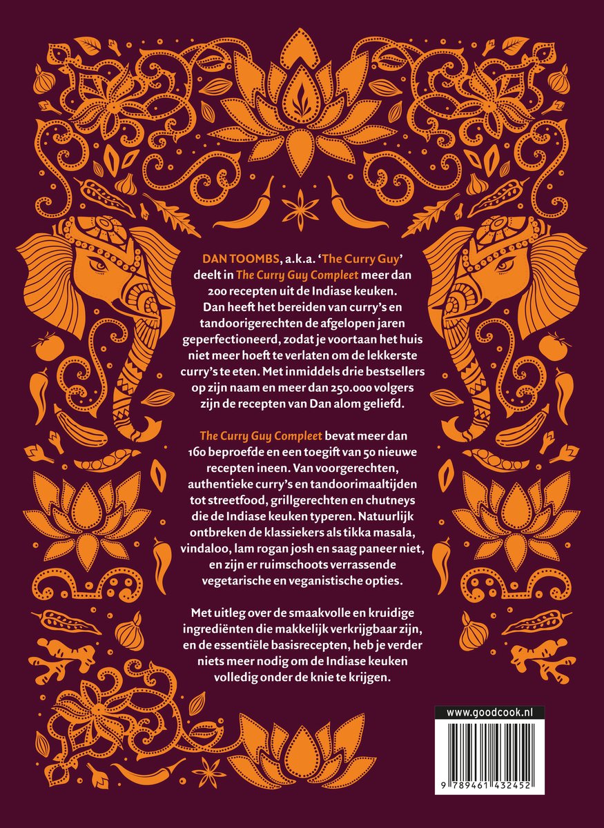 The Curry Guy Compleet - back cover
