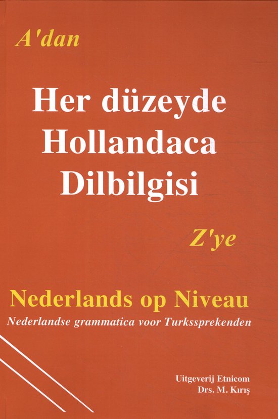 Nederlandse grammatica voor Turkssprekenden - cover
