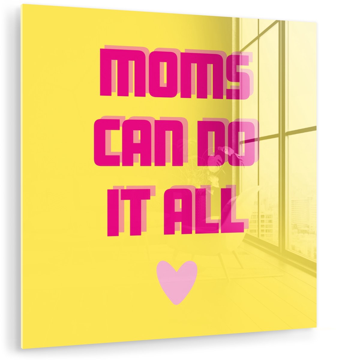 Quote - Moeder - Hartje - Roze