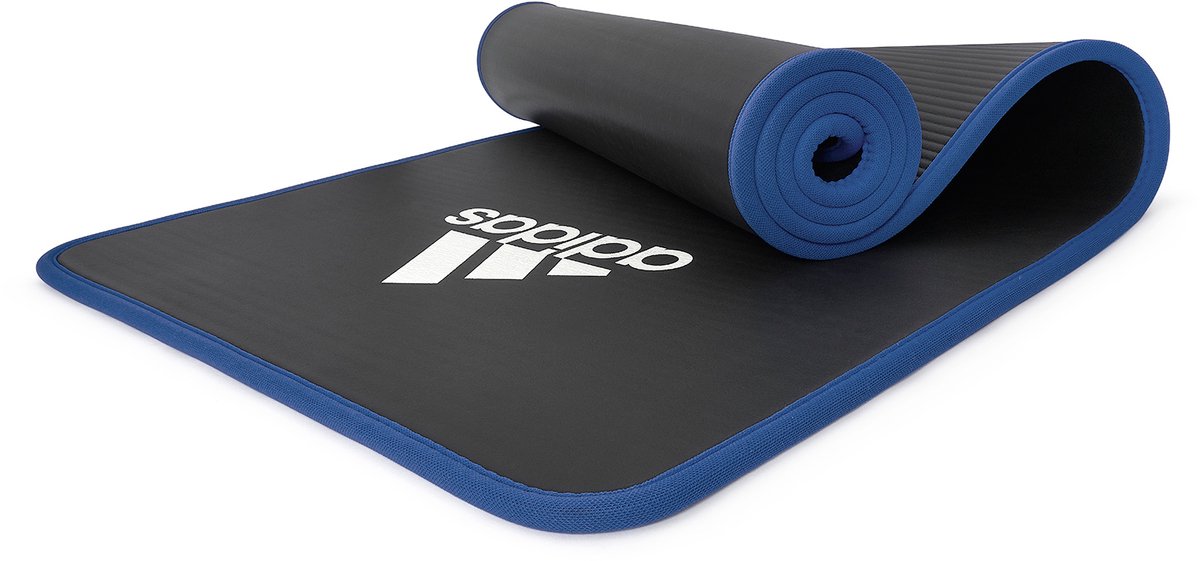 Adidas core training mat blauw 10 mm