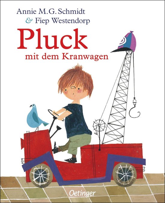 Große Vorlesebücher - Pluck mit dem Kranwagen - cover