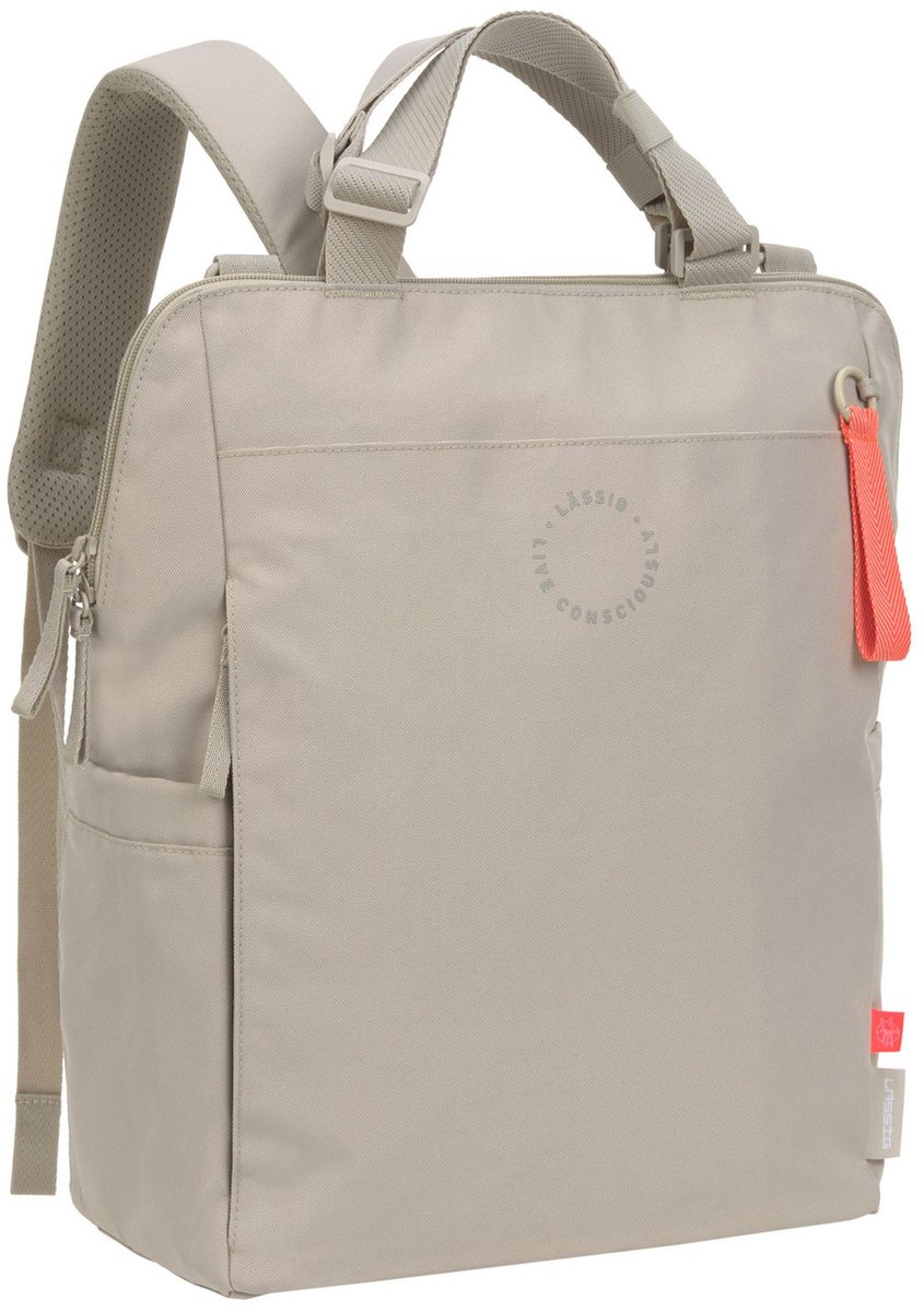 Lässig Green Label Conversion Backpack luiertas rugzak Beige thumbnail 2