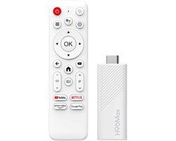 H96Max Android TV Box 4K Chromecast Streaming Box - Chromecast Google - Chromecast voor TV - Incl. Google assistant - Met wifi & bluetooth