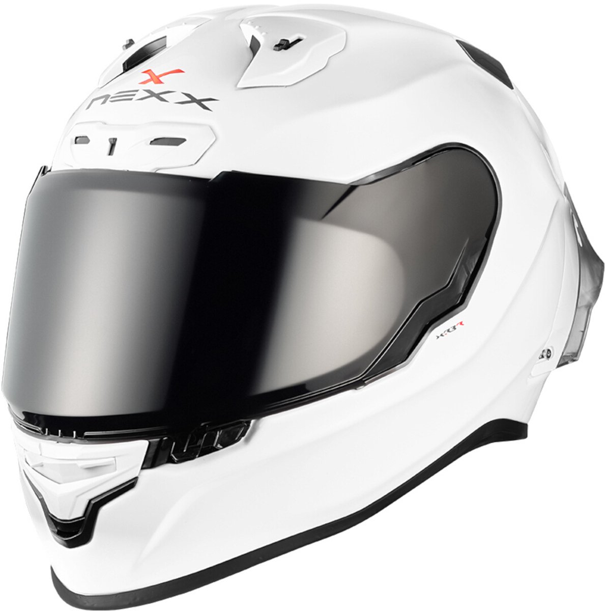 Nexx X.R3R Plain Wit 25 Integraalhelm - Maat M - Helm