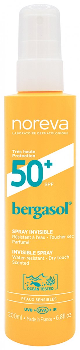 Noreva Bergasol Invisible Spray SPF50+ 200 ml