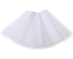 Jumada's - Petticoat rok - Tutu - Ballerina/ballet - Wit - XS/S/M